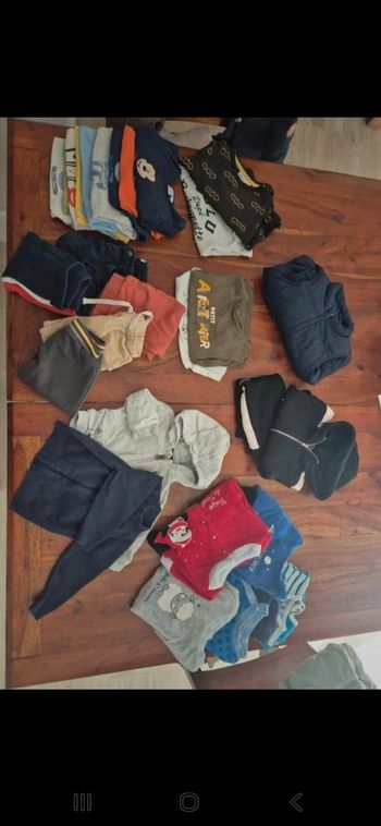 Lot vetement garcon 12 mois bon etat