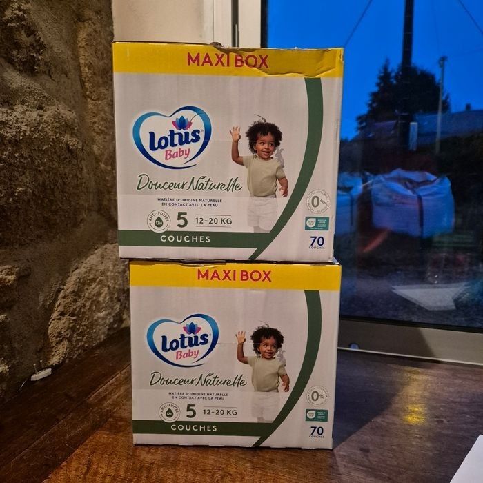 Couche taille 5 Lotus Baby taille 5 : 140 Couches - photo numéro 3