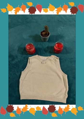 Pull sans manche obaibi taille 12 mois