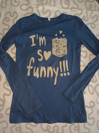 Joli t shirt manches longues 12 ans fille