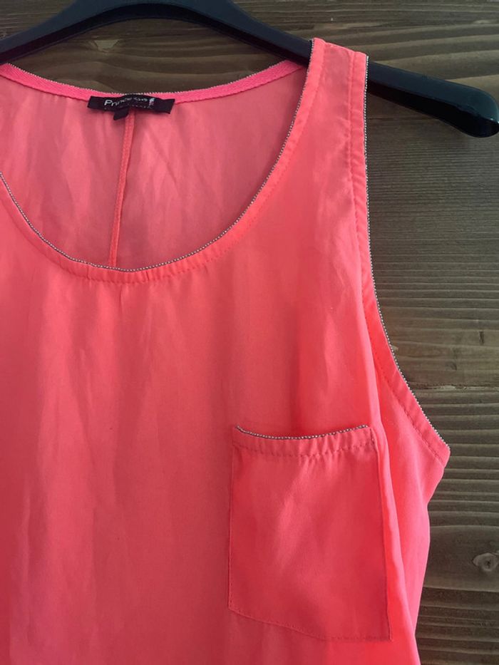 Débardeur rose fluo - photo numéro 2