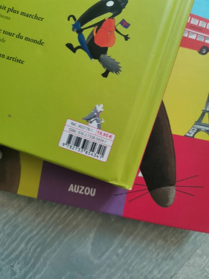 Lot de 3 livres le loup auzou dont 1 audio - photo numéro 8