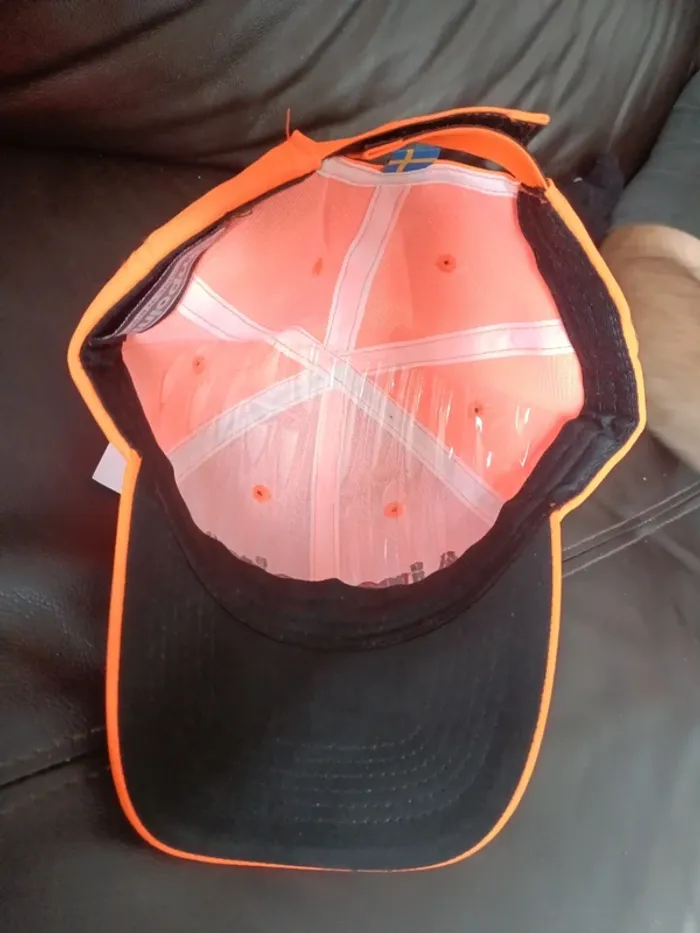 Casquette aimpoint fluo orange tir chasse neuf - photo numéro 3