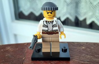 LEGO Minifig Voleur avec pistolet