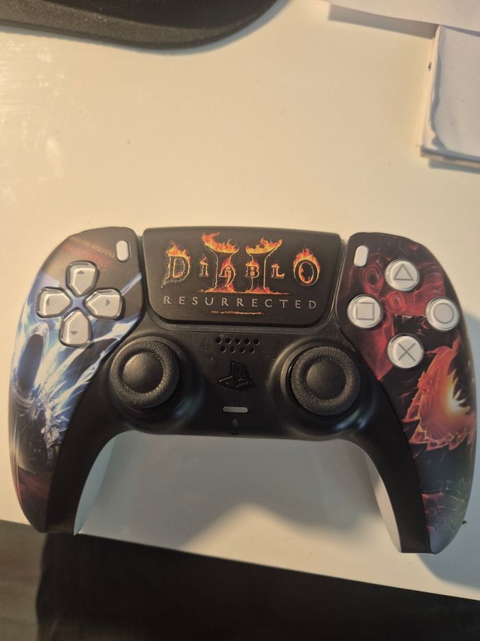 Manette ps5 v2 original custom diablo
