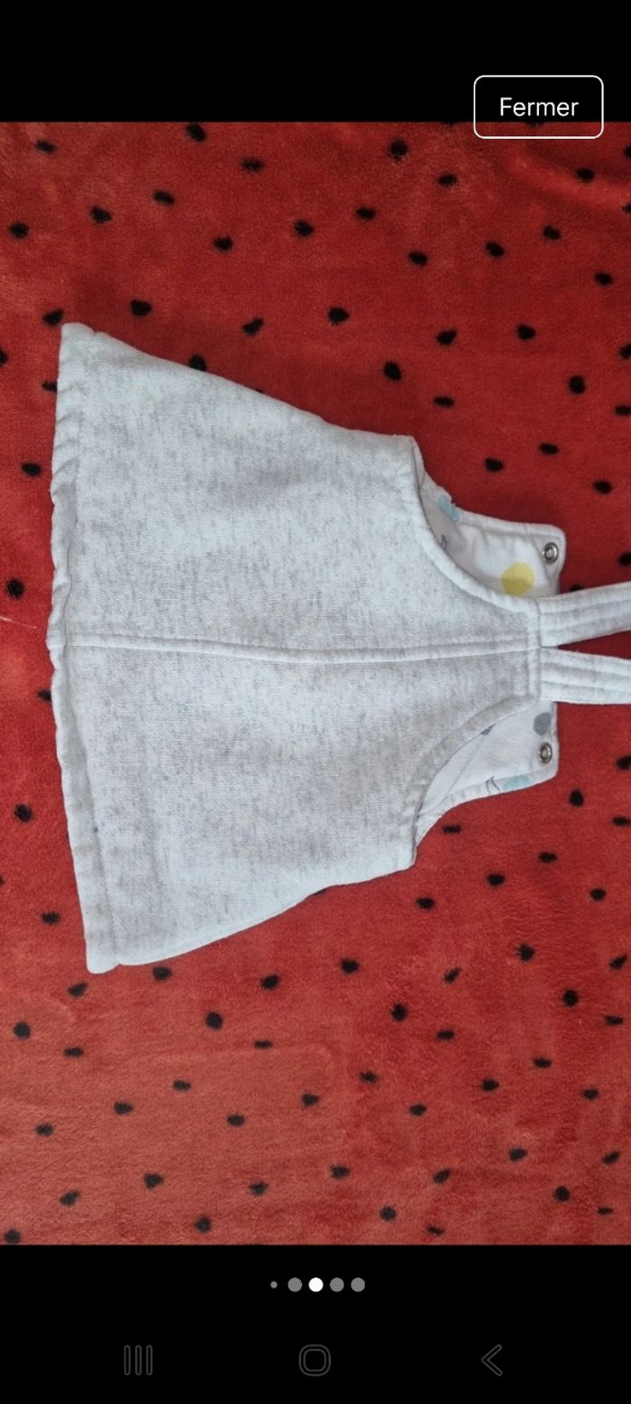 Robe polaire marie aristochats naissance 0 mois fille en bon état - photo numéro 7