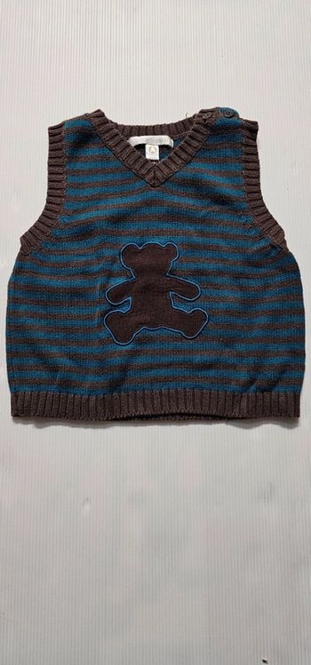 Pull sans manche lulu castagnette 2 ans
