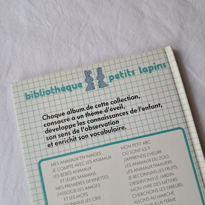 Livre Le Logis Des Animaux Bibliothèque Petits Lapins Nathan 1988 Nouvelle - photo numéro 3
