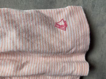 Robe en coton petit bateau rayée 6mois 