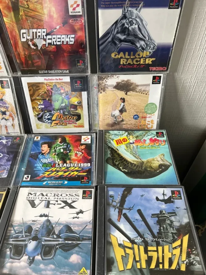 Gros lot de jeux PS1 import Japon - photo numéro 3