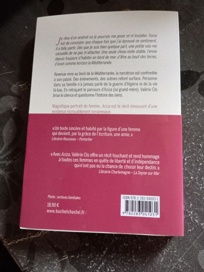 Livre Neuf Aziza de Valérie Clo - photo numéro 3