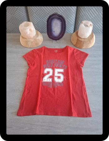 T-shirt rouge 10 ans kiabi