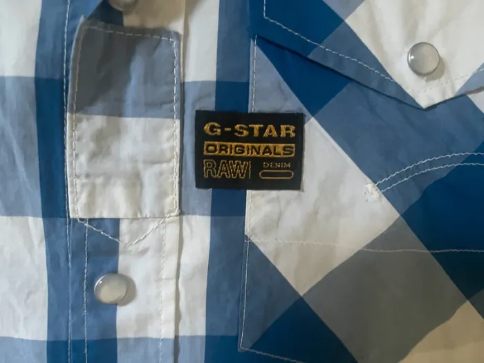 Chemise Raw G - Star taille S - photo numéro 5