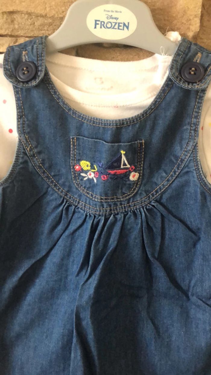 Ensemble robe et body 3-6 mois - photo numéro 3