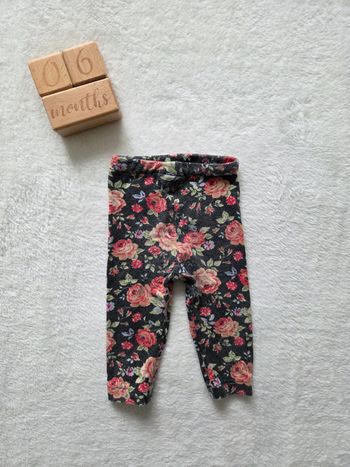 Leggings fleurs