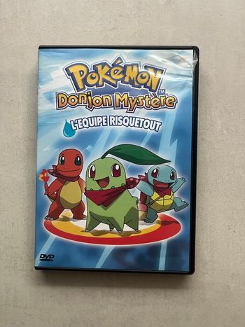 DVD Pokémon donjon mystère « l’équipe risquetout »