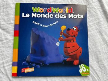 World Word le monde des mots Bear a peur du noir