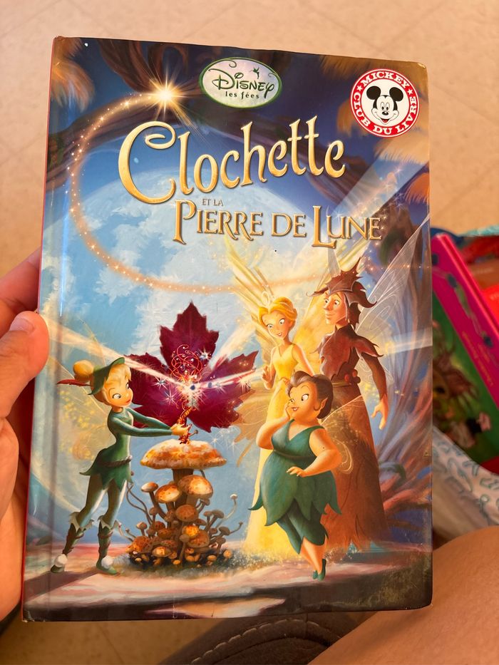 Livre clochette et la pierre de lune