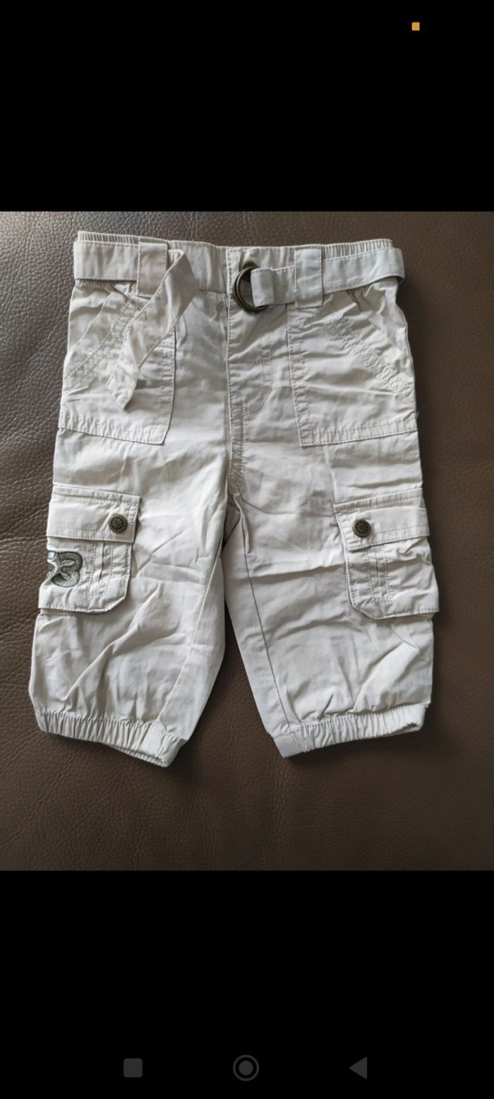 Pantalon toile 6 mois