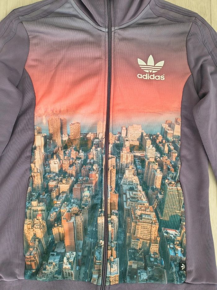 Veste zippée Adidas Originals New York (Modèle rare) - photo numéro 3