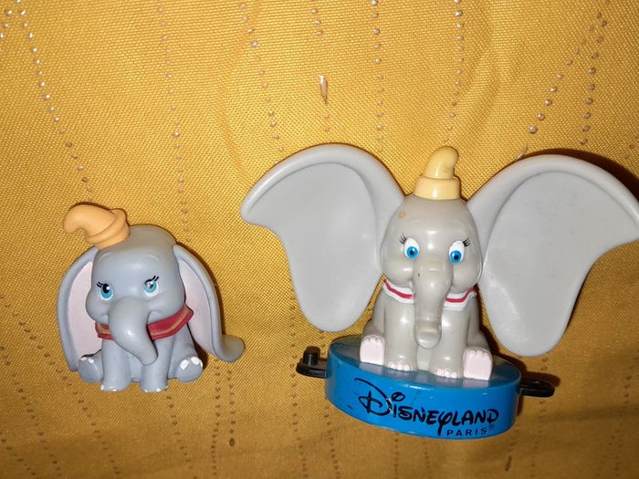 Lot de 2 figurines Dumbo Disney dont une Vintage - photo numéro 6