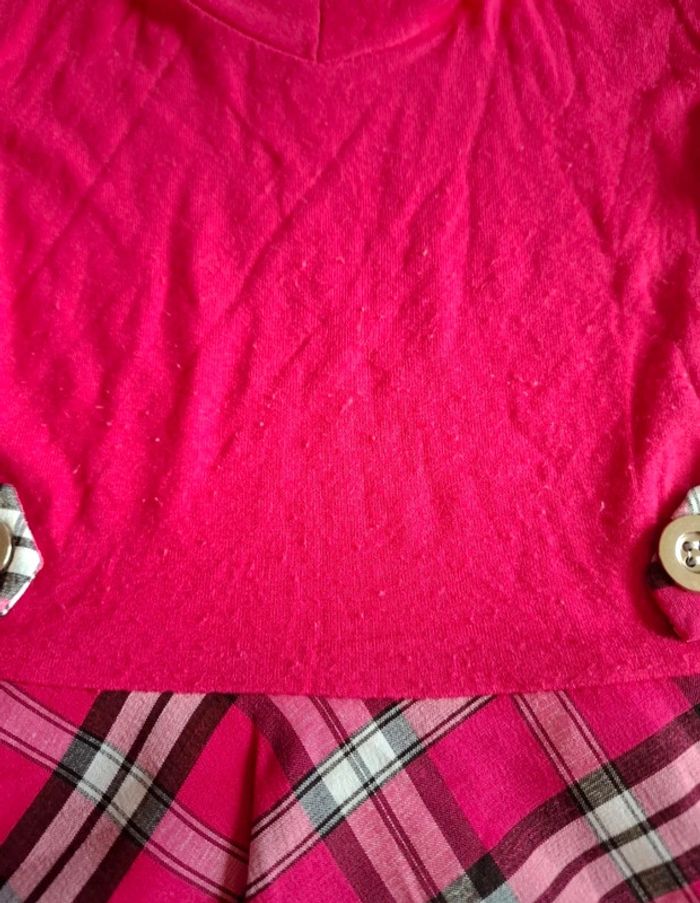 Robe fuschia écolière 2 ans - photo numéro 5