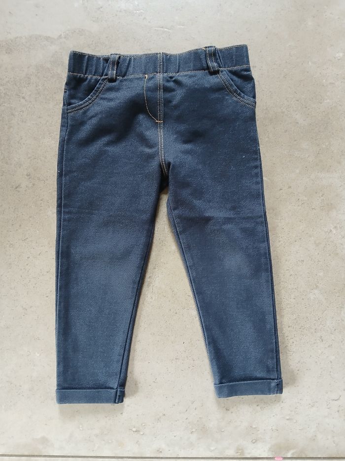 Lot de 2 jeggins 24 mois - photo numéro 2