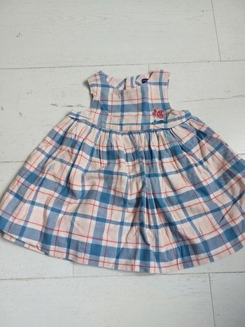 Robe à carreaux Sergent Major Taille 6 mois