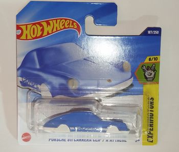 Hot Wheels Porsche 911 Carrera Coupé Clip Porte Clef 2025
