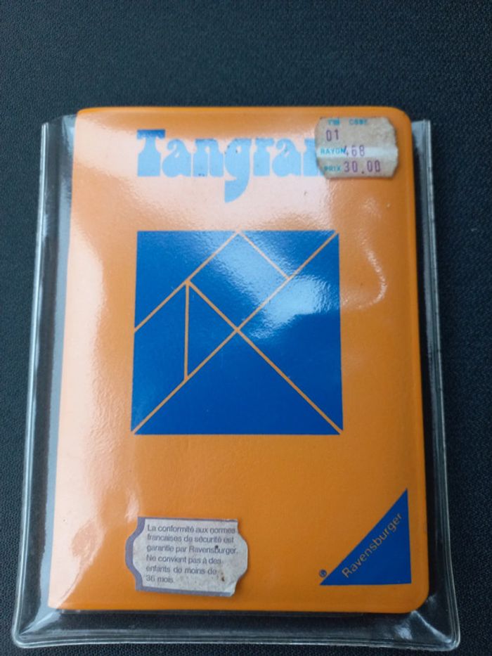 Tangram magnétique vintage 1978 ravensburger