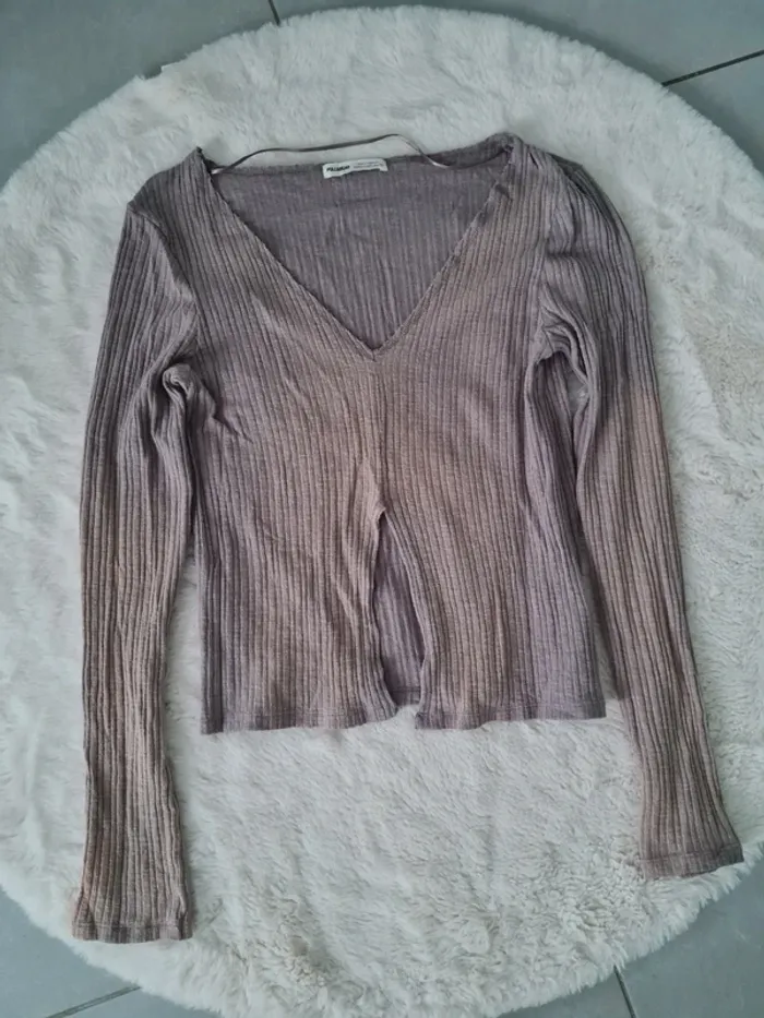 Haut style délavé Pull&Bear