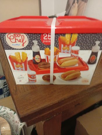 Mon coffret hot dog dès 18 mois neuf 