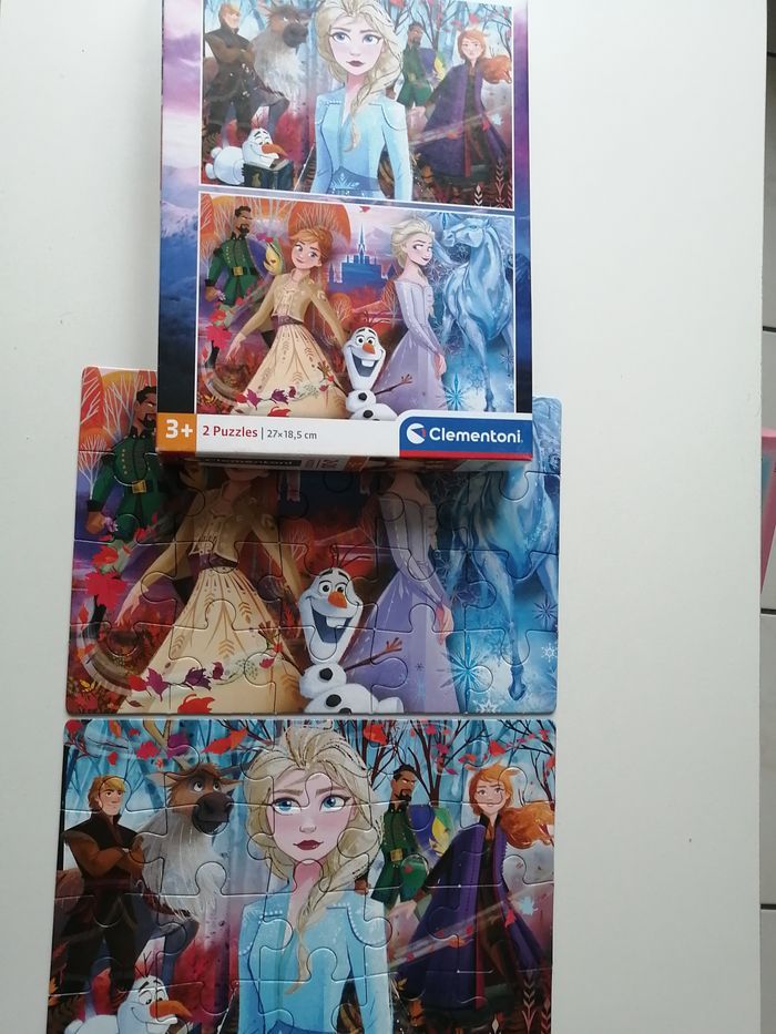puzzle disney la reine des neiges - photo numéro 1