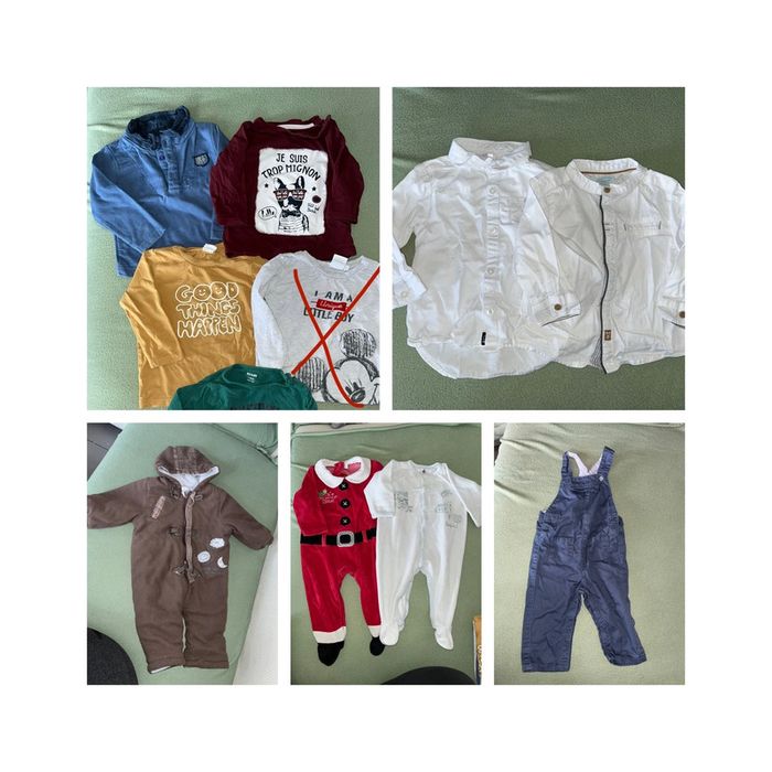 Gros lot hiver 12 mois garçon