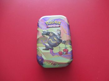 Mini tins Ecarlate et Violet Fable Nébuleuse Boîte Noctunoir