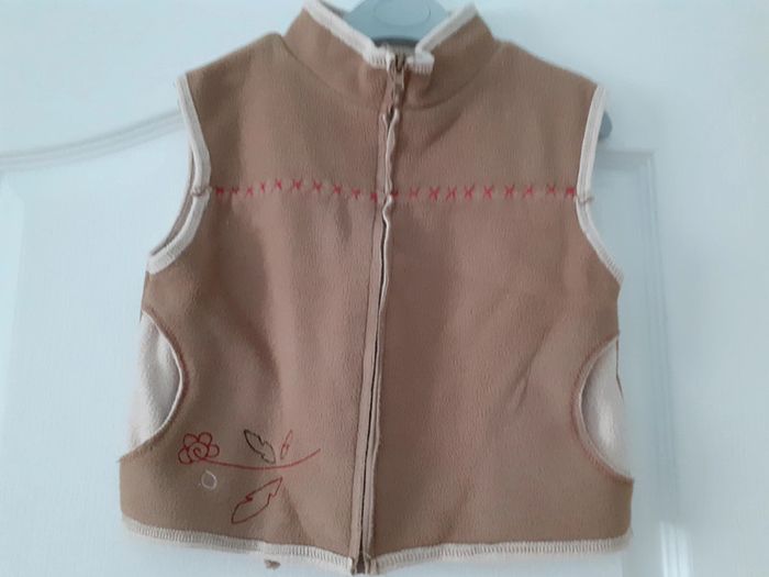 Gilet sans manche garçon 2 ans