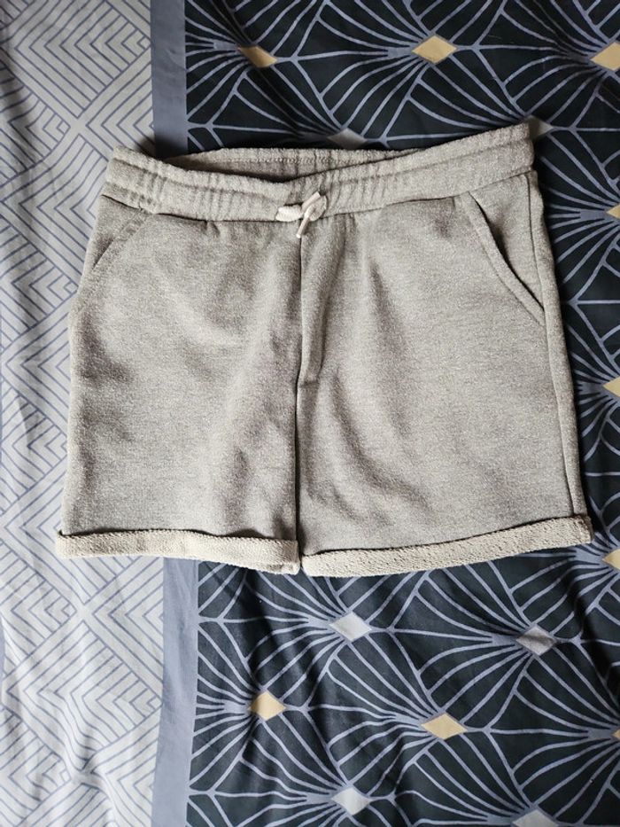 Short gris pailleté 10 ans tissaia