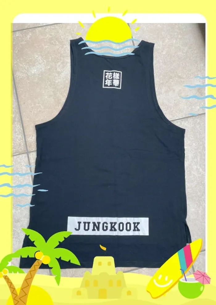 Débardeur BTS Jungkook 97 Hyyh S 36