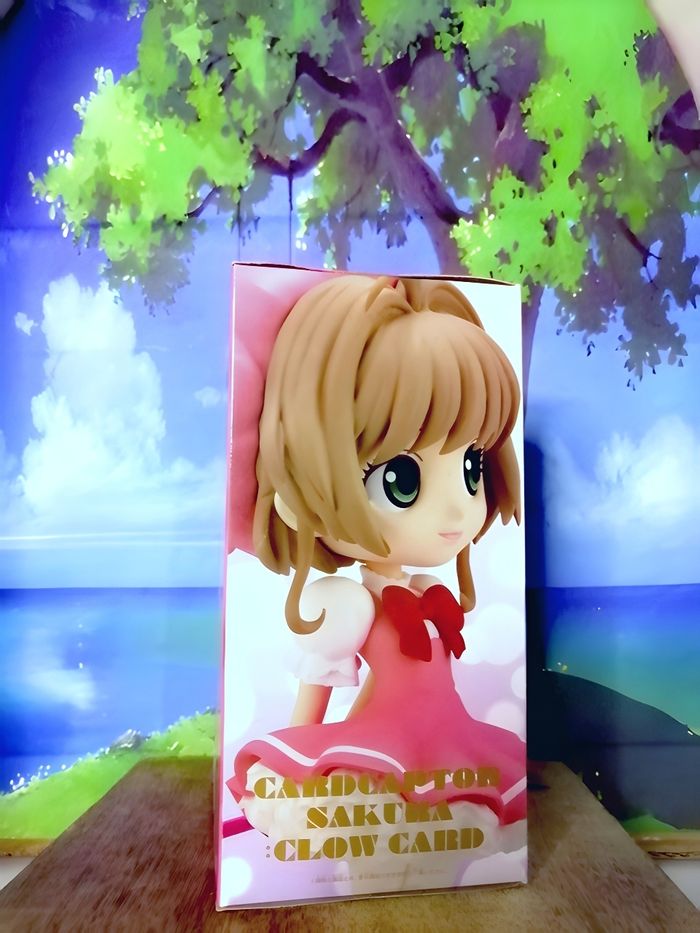 Cardcaptor Sakura - Figurine Sakura Kinomoto Clow Card Q Posket Ver. A - banpresto - photo numéro 6