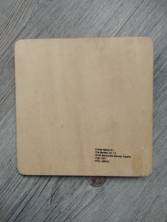 Puzzle bois 4 pièces éléphant - photo numéro 4