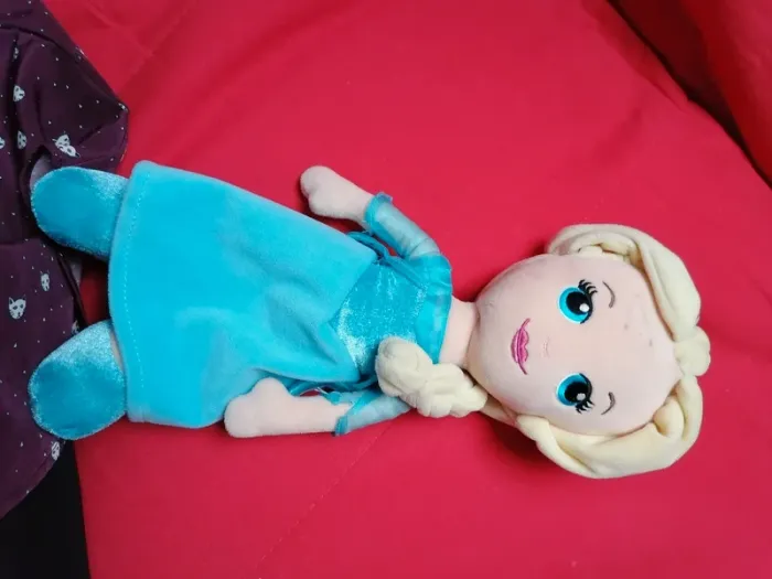 Peluche olaf et reine des neiges - photo numéro 4