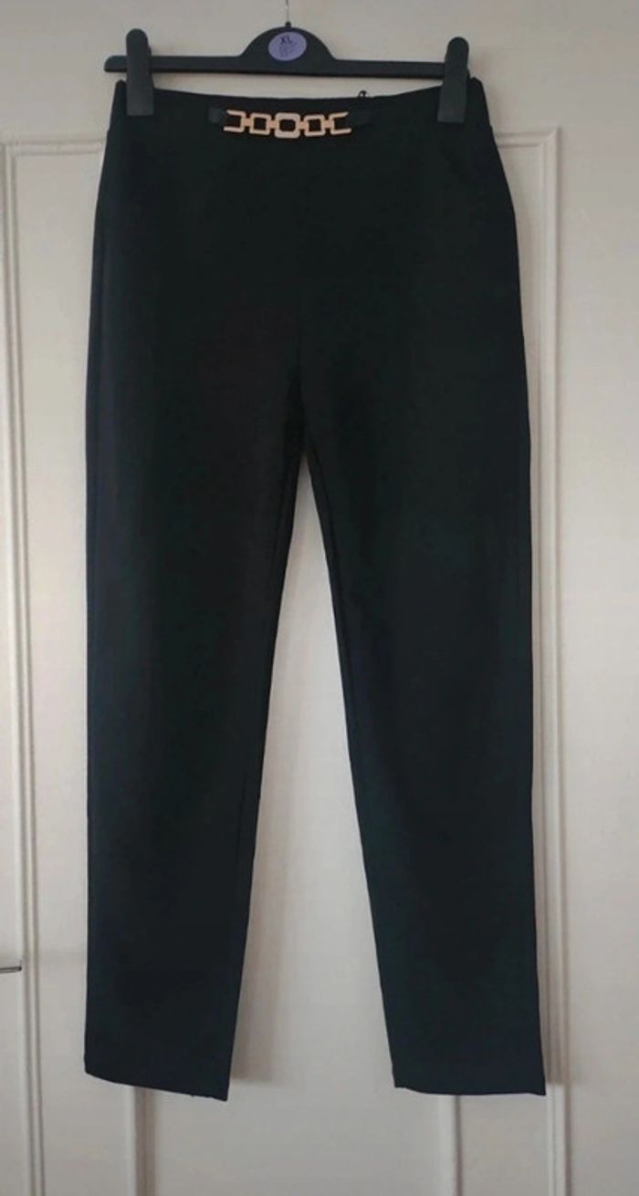 Pantalon droit noir - photo numéro 3