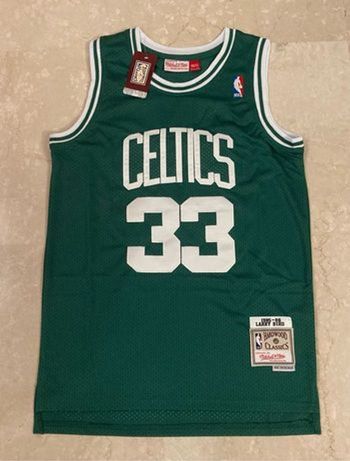 Maillot de basket nba larry bird