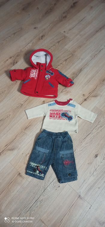 Ensemble tom et kiddy  3 mois