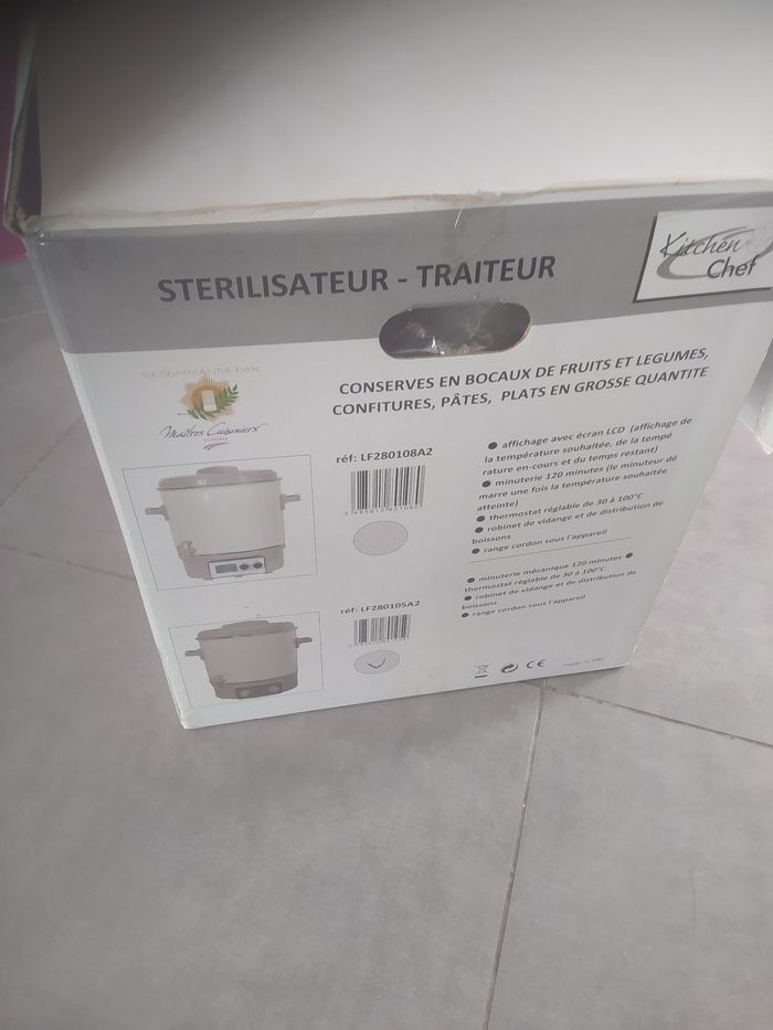 Stérilisateur traiteur - photo numéro 3