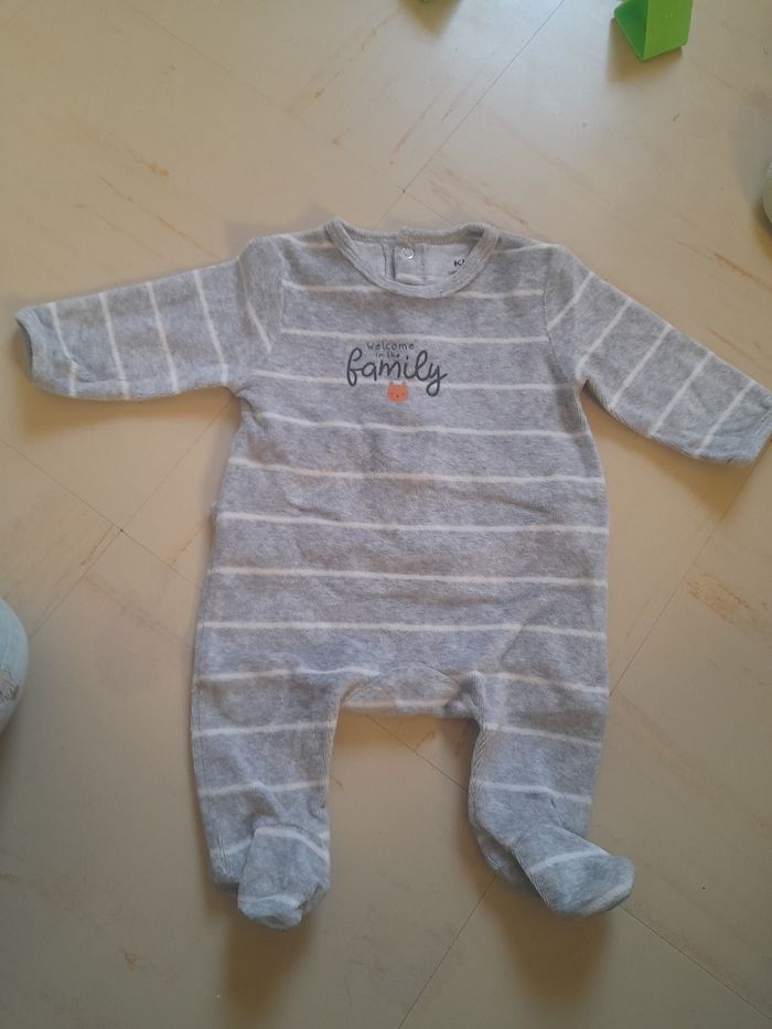 Pyjama chaud 1 mois