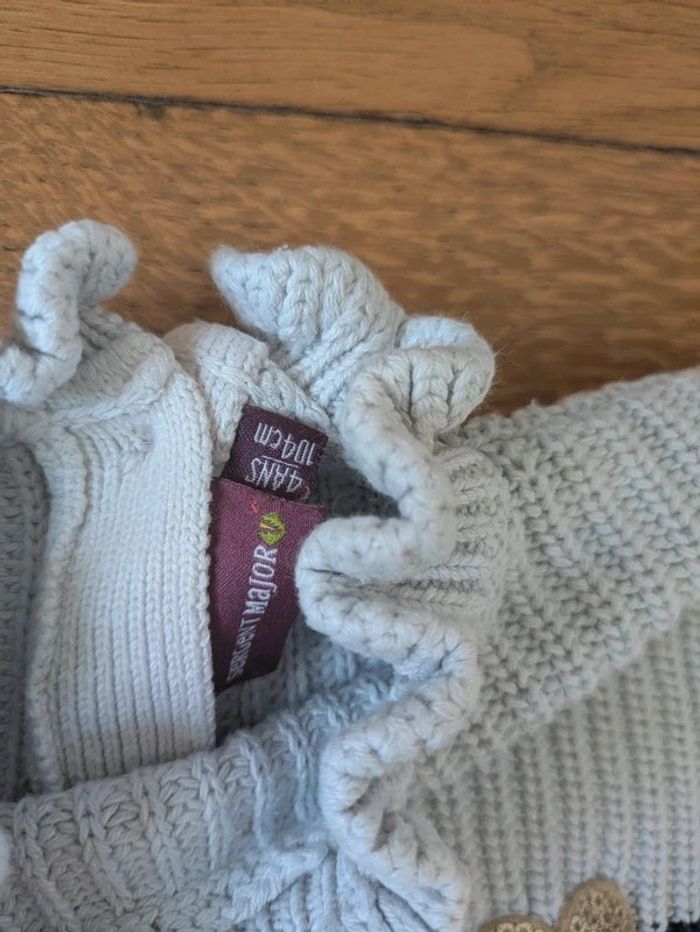 Pull fille 4 ans sergent major idéal mi-saison printemps - photo numéro 3