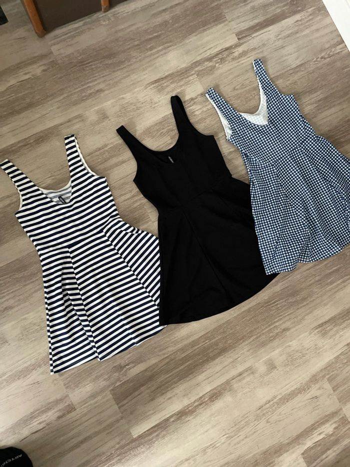 Lot de 3 robes H&M 36