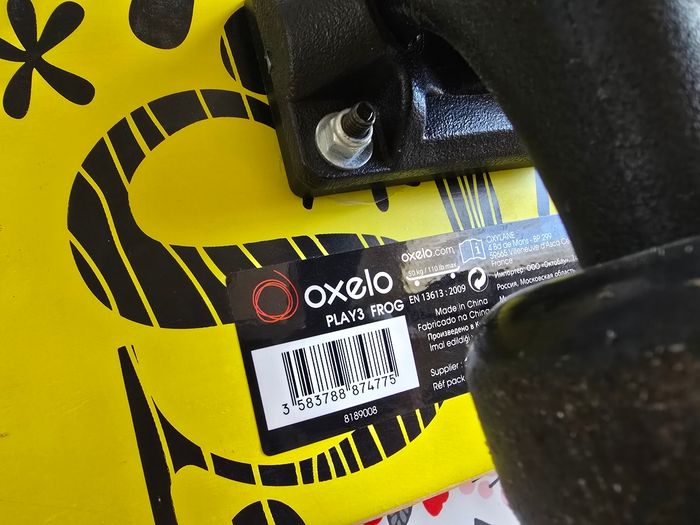 Skate  oxelo decathlon et un  casque - photo numéro 3