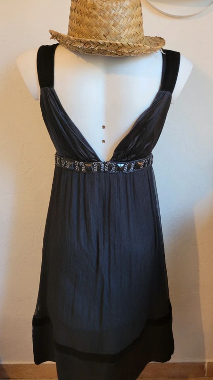 Robe de soirée en soie Derhy - photo numéro 8